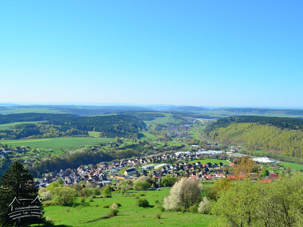 Die Triniushuette "Thueringens Schoenste Aussicht" Rauenstein ห้อง รูปภาพ